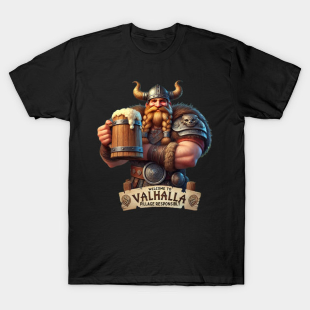 Viking Valhalla Welcome Tee